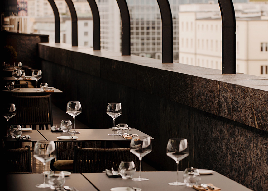 Pięciogwiazdkowy Hotel Warszawa - restauracja copernicus