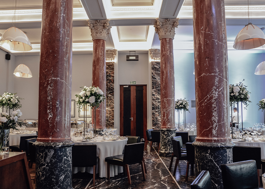 Pięciogwiazdkowy Hotel Warszawa - restauracja copernicus